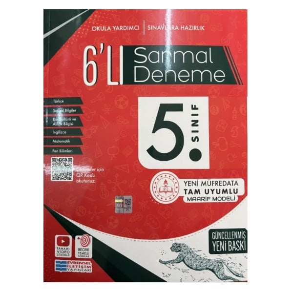 5. Sınıf Tüm Dersler 6lı Sarmal Deneme