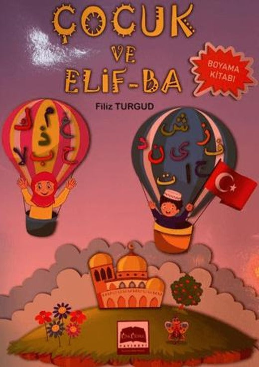 Çocuk ve Elif-Ba Boyama | Üsküdar Yayınevi (Ciltsiz)