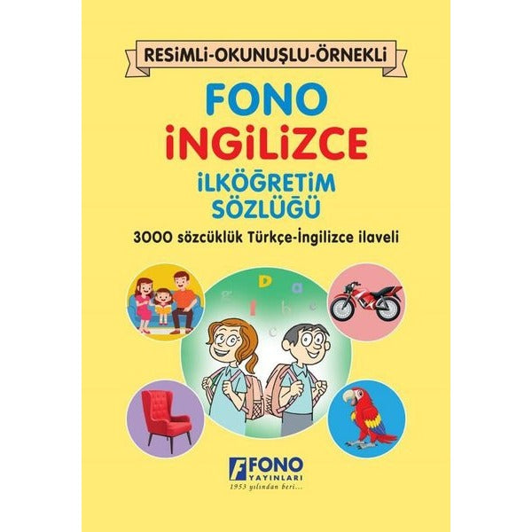 Fono İngilizce İlköğretim Sözlüğü | Fono Yayınları (Ciltsiz)