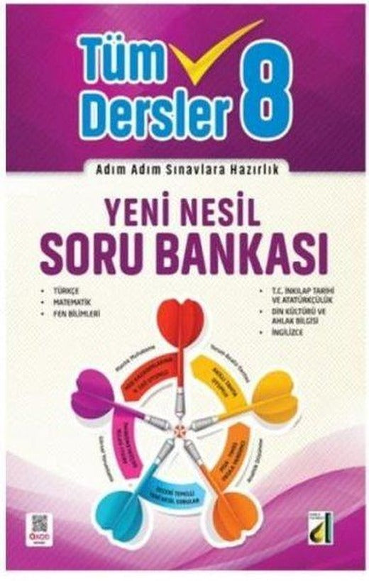 8.Sınıf Yeni Nesil Tüm Dersler Soru Bankası | Damla Yayınevi (İnce Kapak)