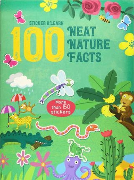 100 Facts Sticker and Learn: Neat Nature Facts | Yoyo Books (Ciltsiz)