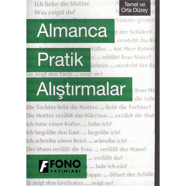 Almanca Alıştırmalar | Fono Yayınları