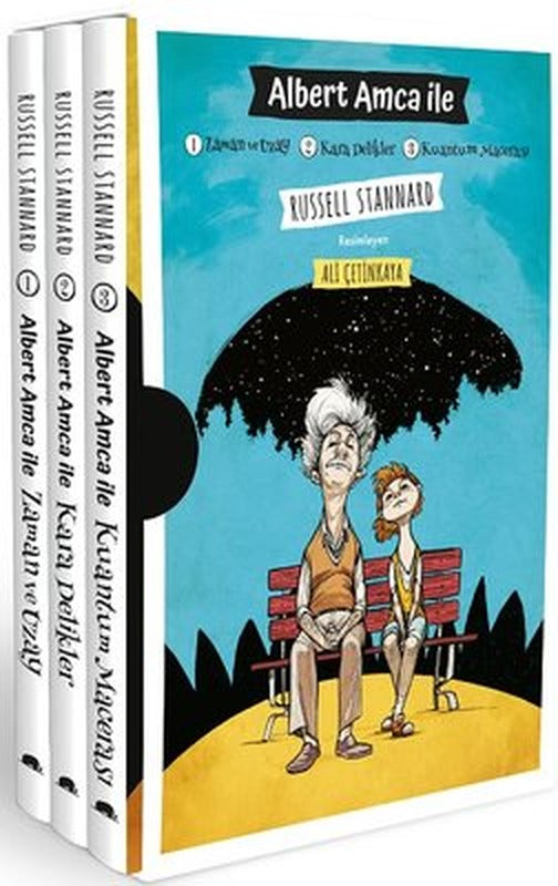 Albert Amca ile: Zaman ve UzayKara DeliklerKuantum Macerası-Set | Kolektif Kitap (İnce Kapak)