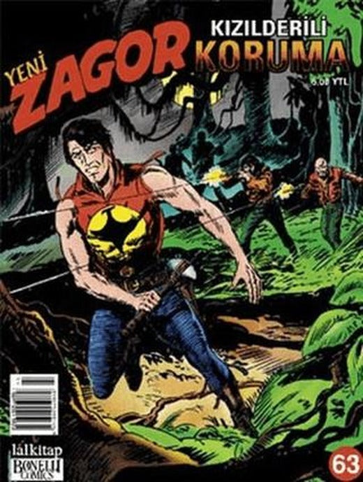 Yeni Zagor Sayı: 63 Kızılderili Koruma | Lal Kitap (Ciltsiz)