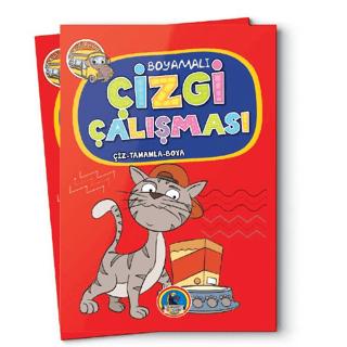 Boyamalı Kalın Çizgi Çalışması 2