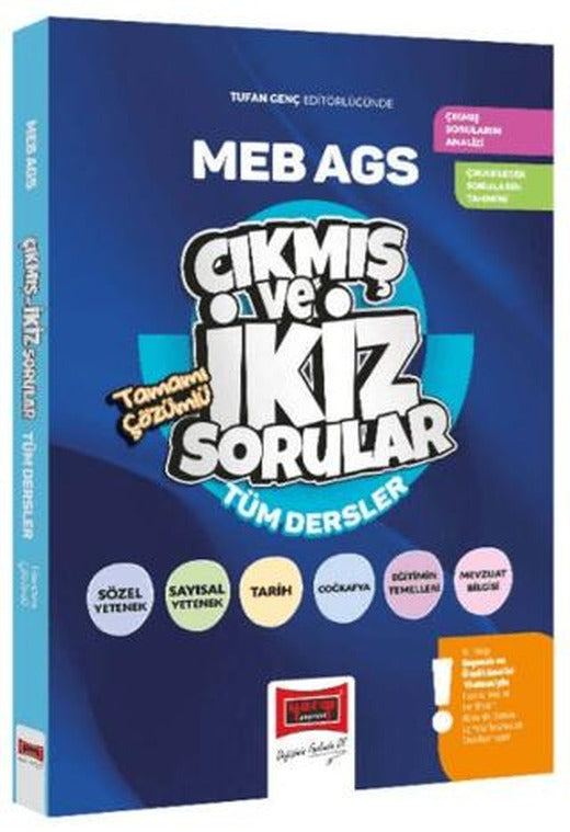 MEB AGS Tüm Dersler Tamamı Çözümlü Çıkmış ve İkiz Sorular