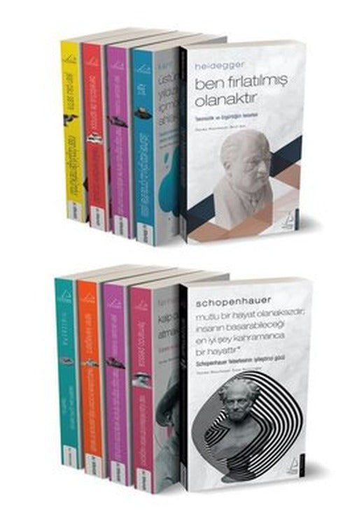 Modern Felsefeciler Seti - 10 Kitap Takım | Destek Yayınları (İnce Kapak )
