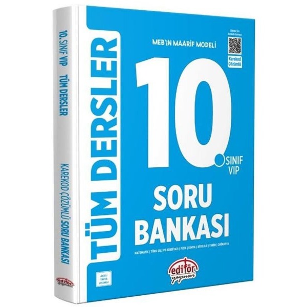 10. Sınıf VIP Tüm Dersler Soru Bankası