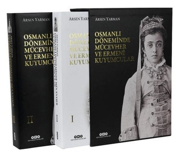 Osmanlı Döneminde Mücevher ve Ermeni Kuyumcular Seti - 2 Kitap Takım - Kutulu | Yapı Kredi Yayınları (Ciltli)