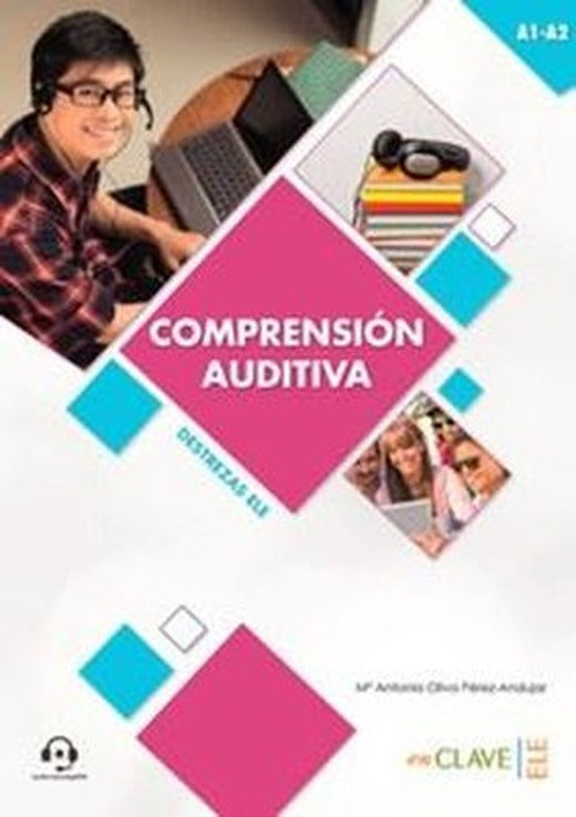 Comprension Auditiva A1 - A2 + Audio Descargable | enClave-ELE (İnce Kapak)