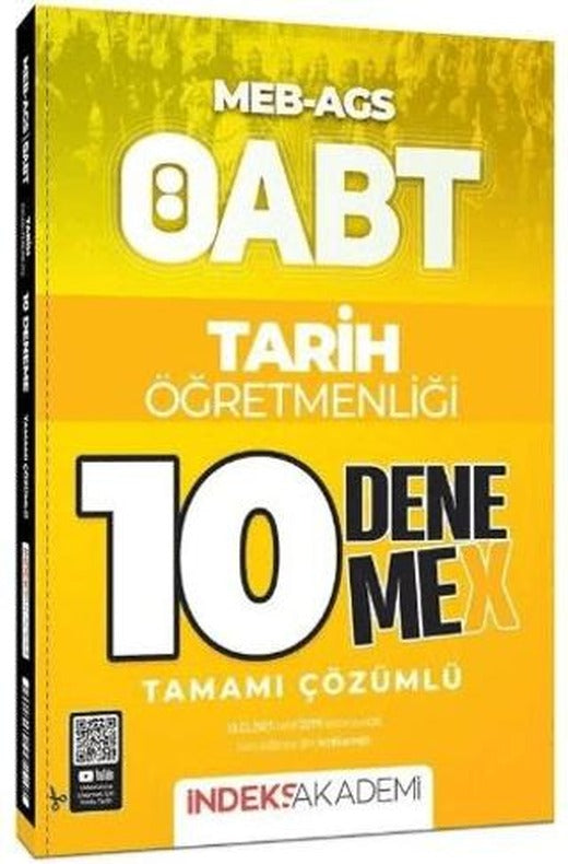 ÖABT MEB-AGS Tarih Öğretmenliği 10 Deneme X Çözümlü