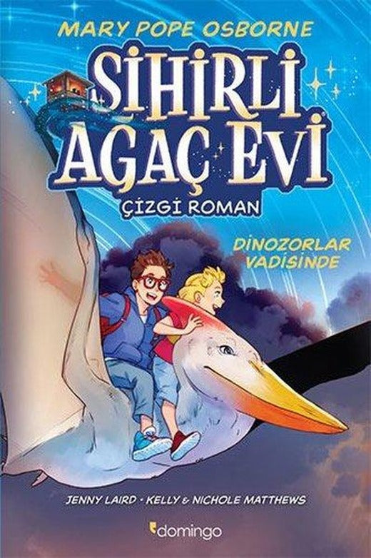 Sihirli Ağaç Evi Dinozorlar Vadisinde - Çizgi Roman 1 | Domingo Yayınevi (İnce Kapak)