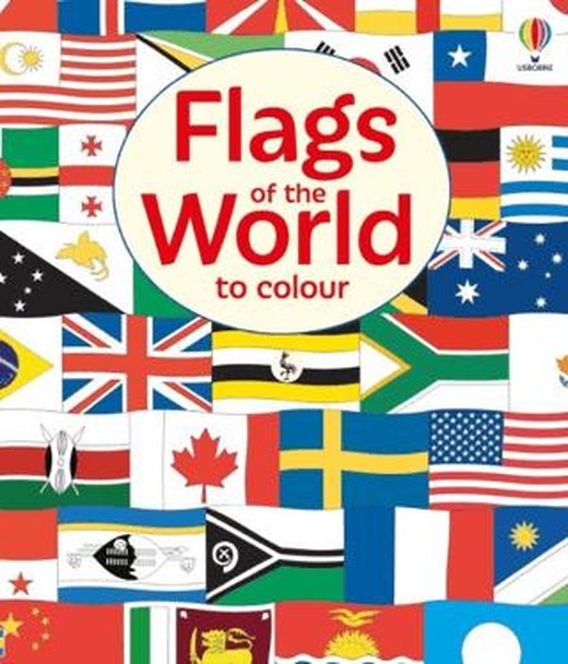 Flags of the World to Colour | Usborne (Ciltsiz)