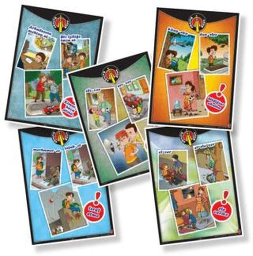Kulağa Küpe Posterleri (5'li Set) | EDAM (Ciltsiz)