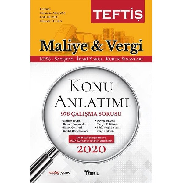 Maliye ve Vergi Hukuku Konu Anlatımı | Temsil Kitap (Ciltsiz)