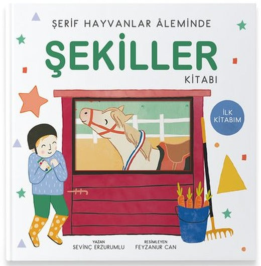 Şerif Hayvanlar Aleminde - Şekiller Kitabı | Uçan Kitap