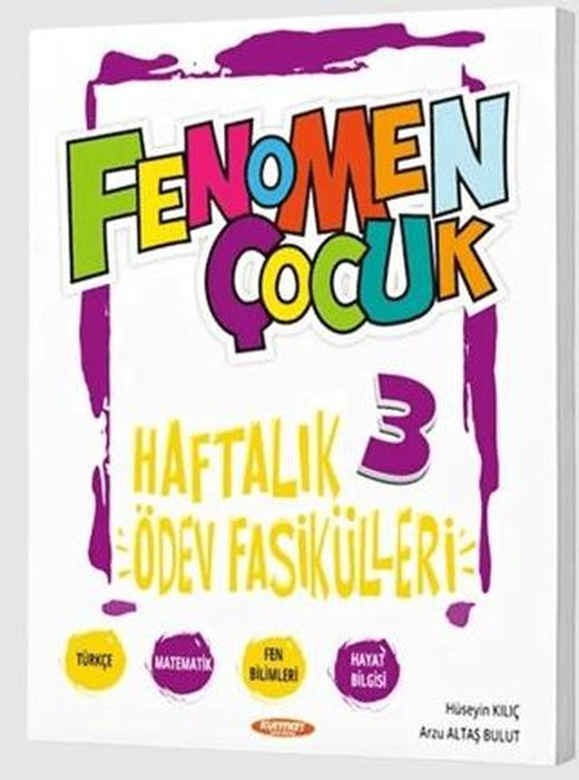 3. Sınıf Haftalık Ödev Fasikülleri Fenomen Çocuk | Fenomen Çocuk (Ciltsiz)