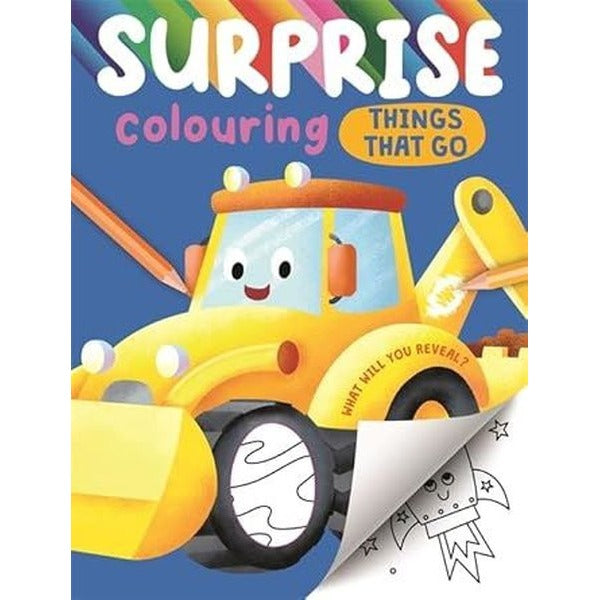 Surprise Colouring Things That Go