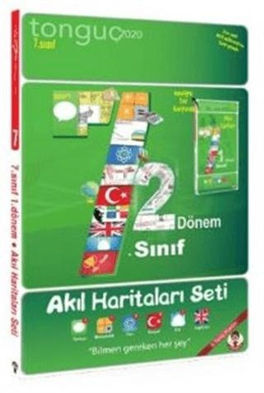 Tonguç 7.2 Akıl Haritaları Seti | Tonguç Akademi (Ciltsiz)