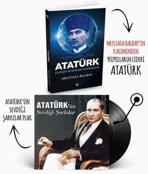 Plaklı Kitaplar - Atatürk | Halk Kitabevi (Ciltsiz)