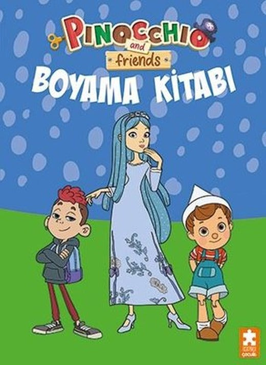 Pinocchio and Friends - Boyama Kitabı 1 | Eksik Parça