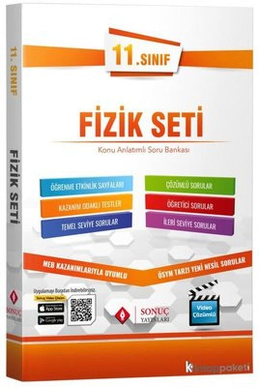 11.Sınıf Fizik Modüler Set | Sonuç Yayınları (İnce Kapak)