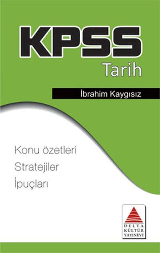 KPSS Tarih Strateji Kartları | Delta Kültür-Eğitim (İnce Kapak)