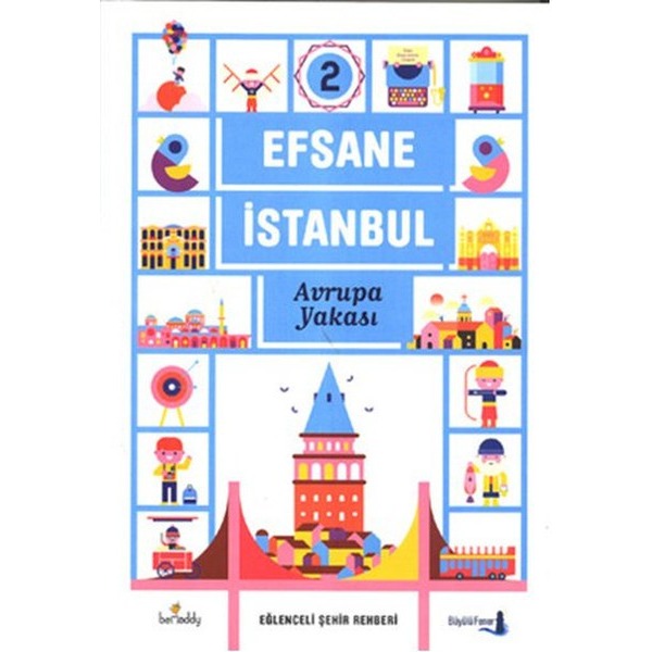 Efsane İstanbul - Avupa Yakası | Büyülü Fener (Ciltli)