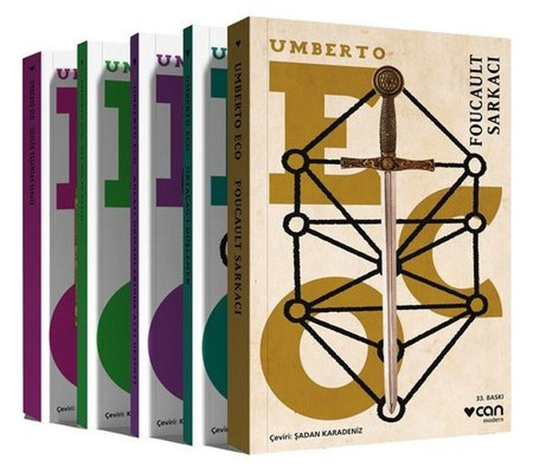 Umberto Eco 2.Seti - 5 Kitap Takım | Can Yayınları