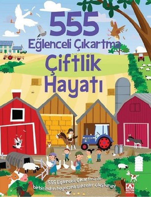 Çiftlik Hayatı - 555 Eğlenceli Çıkartma | Altın Kitaplar