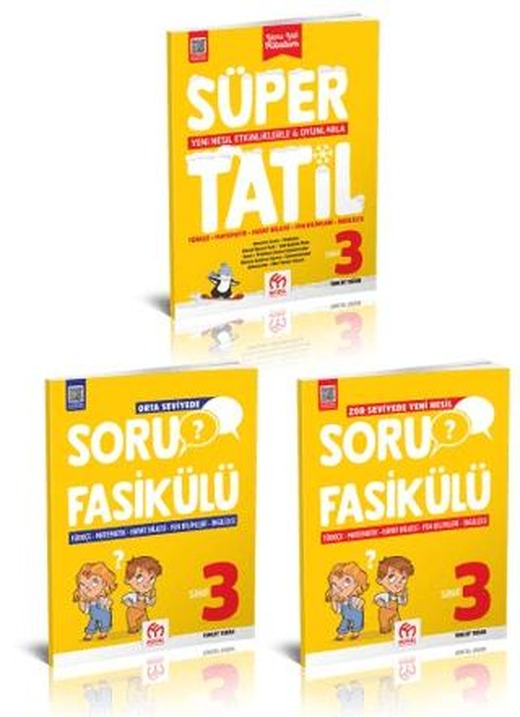 3. Sınıf Eğlenceli Etkinliklerle Süper Tatil | Model Eğitim Yayıncılık (Ciltsiz)
