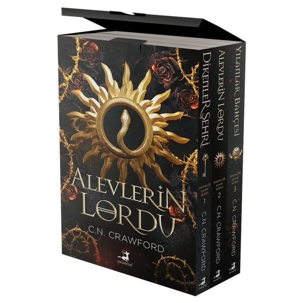 Dikenler Şehri Serisi Seti - 3 Kitap Takım - Kutulu | Olimpos Yayınları (İnce Kapak)