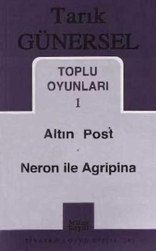 Toplu Oyunları-1 Tarık Günersel | Mitos Boyut Yayınları - Tiyatro Oyun Dizisi (İnce Kapak)