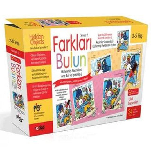 Farkları Bulun - Seviye 2 | Piar Kids