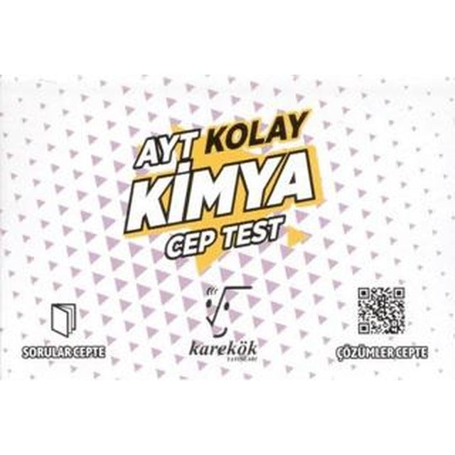 AYT Cep Test Kimya (Kolay)