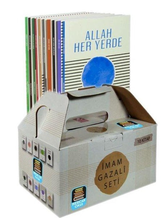 İmam Gazali Serisi Seti - 10 Kitap Takım | Mercan Okul (İnce Kapak)