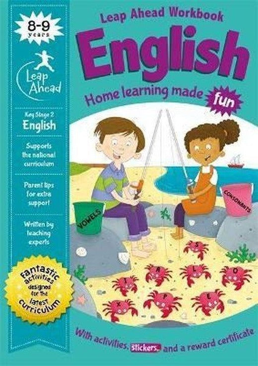 Leap Ahead: 8 - 9 Years English | Bonnier Books UK (İnce Kapak)