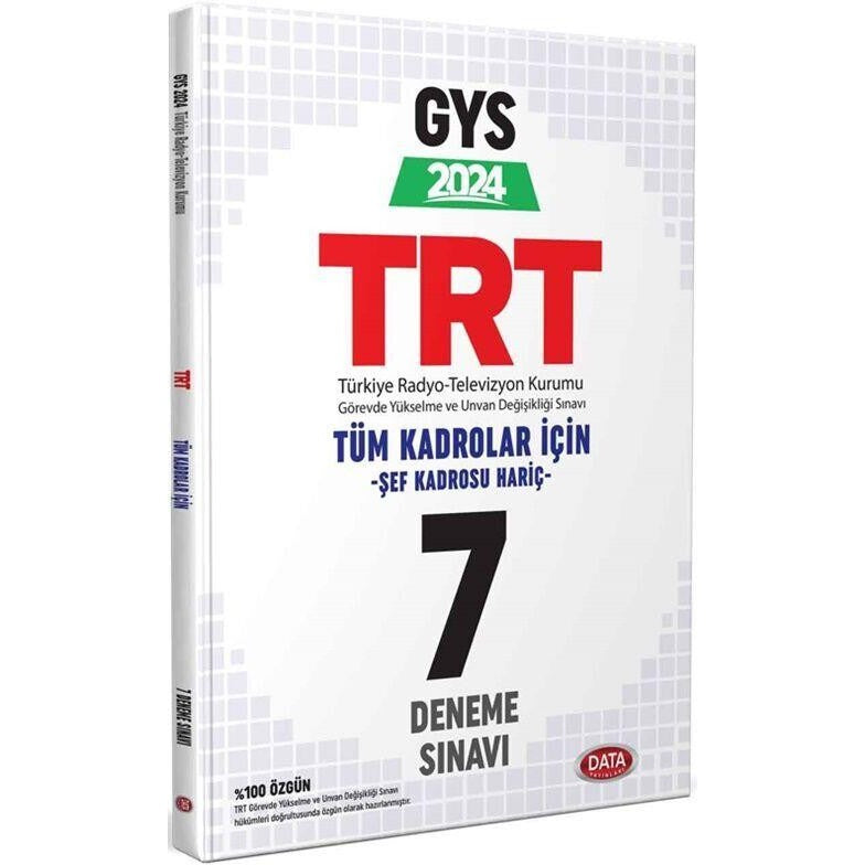 TRT Tüm Kadrolar (Şef Kadrosu Hariç) GYS 7 Deneme Sınavı