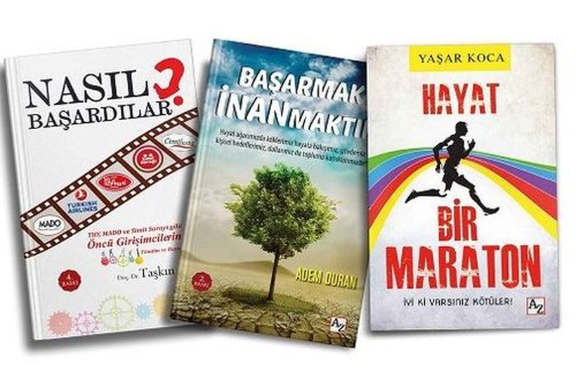 Başarı Seti - 3 Kitap Takım | Az Kitap
