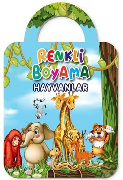 Hayvanlar - Renkli Boyama | Baloon Kids Yayınları