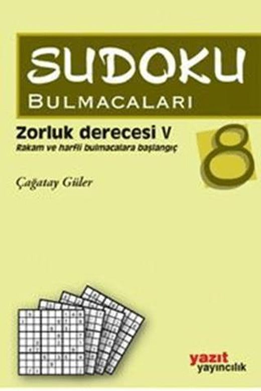 Sudoku Bulmacaları 8 | Yazıt Yayıncılık (Ciltsiz)