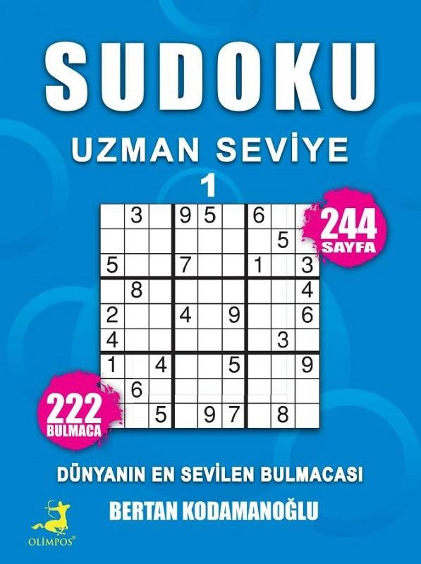 Sudoku Uzman Seviye | Olimpos Yayınları (İnce Kapak)