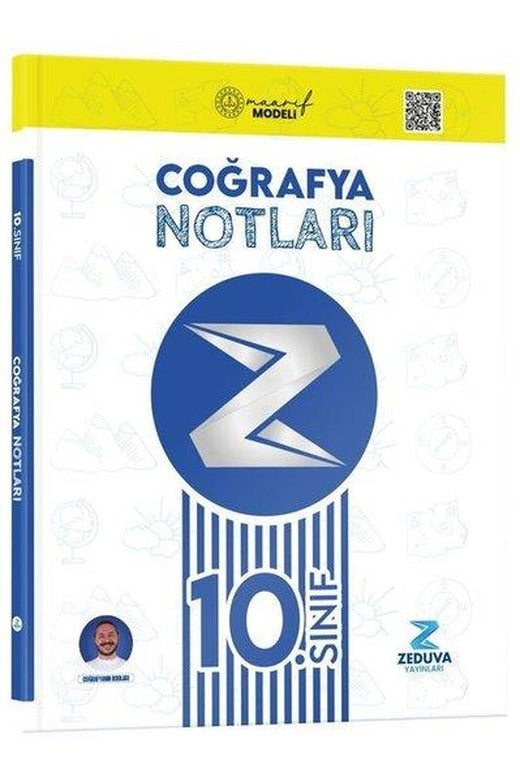 Coğrafyanın Kodları Maarif Modeli 10. Sınıf Coğrafya Notları | Zeduva Yayınları (İnce Kapak)
