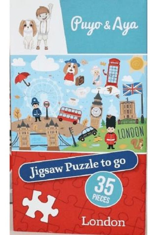 Puyo&Aya Jigsaw Puzzle to Go London | Puyo and Aya