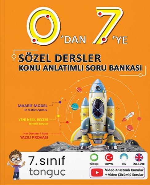 0'dan 7'ye Sözel Konu Anlatımlı Soru Bankası | Tonguç Akademi (İnce Kapak)  - Resim 1