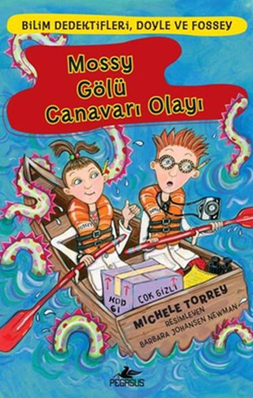 Bilim Dedektifleri Doyle ve Fossey 2 - Mossy Gölü Cananvarı Olayı | Pegasus (İnce Kapak)