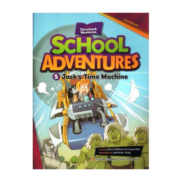 Jack’s Time Machine +CD (School Adventures 2) | e-future (Ciltsiz)