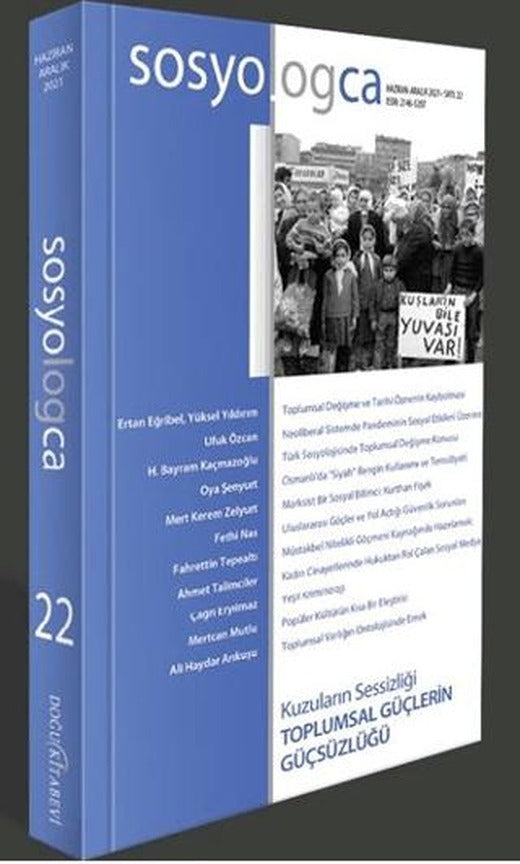 Sosyologca Dergisi Sayı: 22 | Doğu Kitabevi (Ciltsiz)