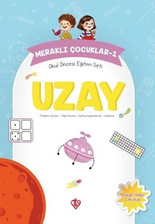 Meraklı Çocuklar 1 - Okul Öncesi Eğitim Seti - Uzay | Türkiye Diyanet Vakfı Yayınları