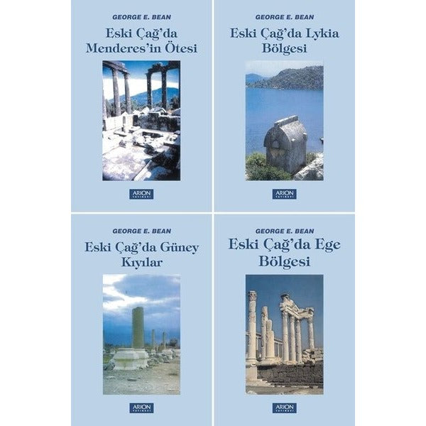 George E. Bean Seti - 4 Kitap Takım - Kutulu | Arion Yayınevi (İnce Kapak)